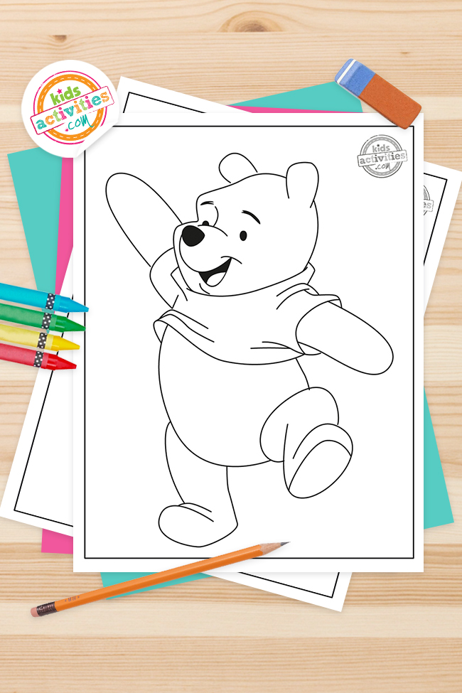 Free printable winnie the pooh coloring pages kids activities blog