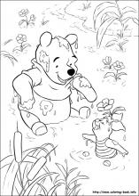 Winnie the pooh coloring pages on coloring