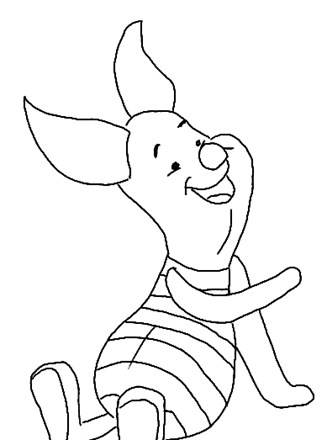 Winnie the pooh coloring page