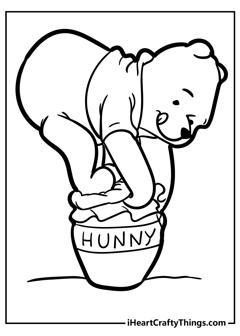 Winnie the pooh coloring pages free printables