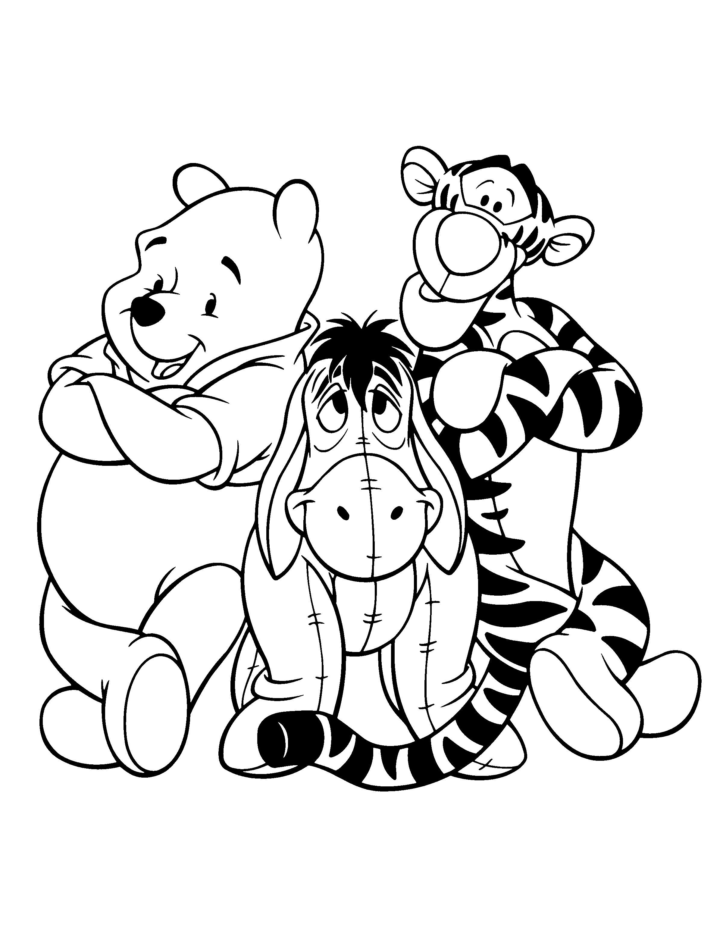 Coloring pages winnie the pooh coloring pages