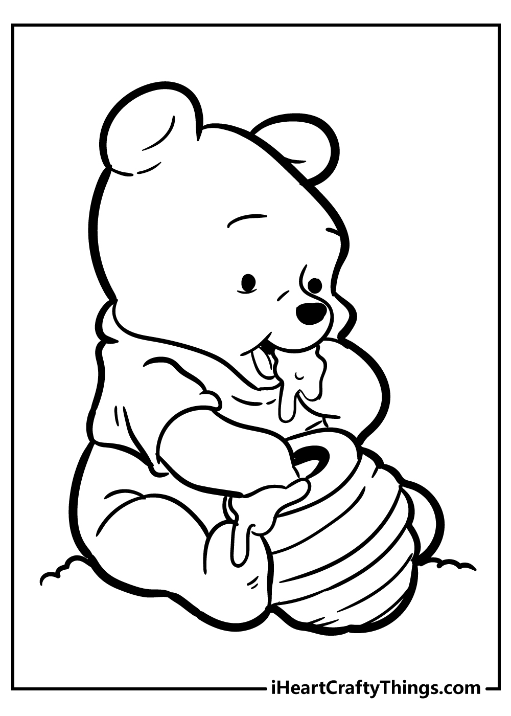 Winnie the pooh coloring pages free printables