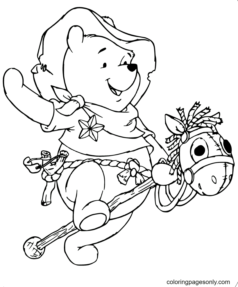 Winnie the pooh coloring pages printable for free download