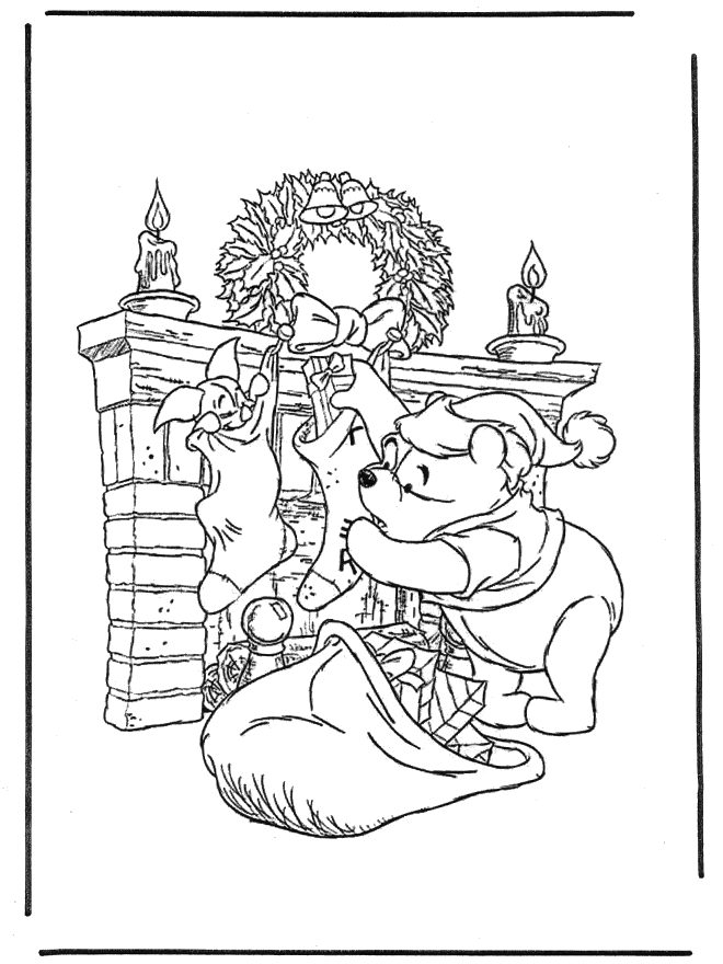 Free bible coloring pages winnie the pooh