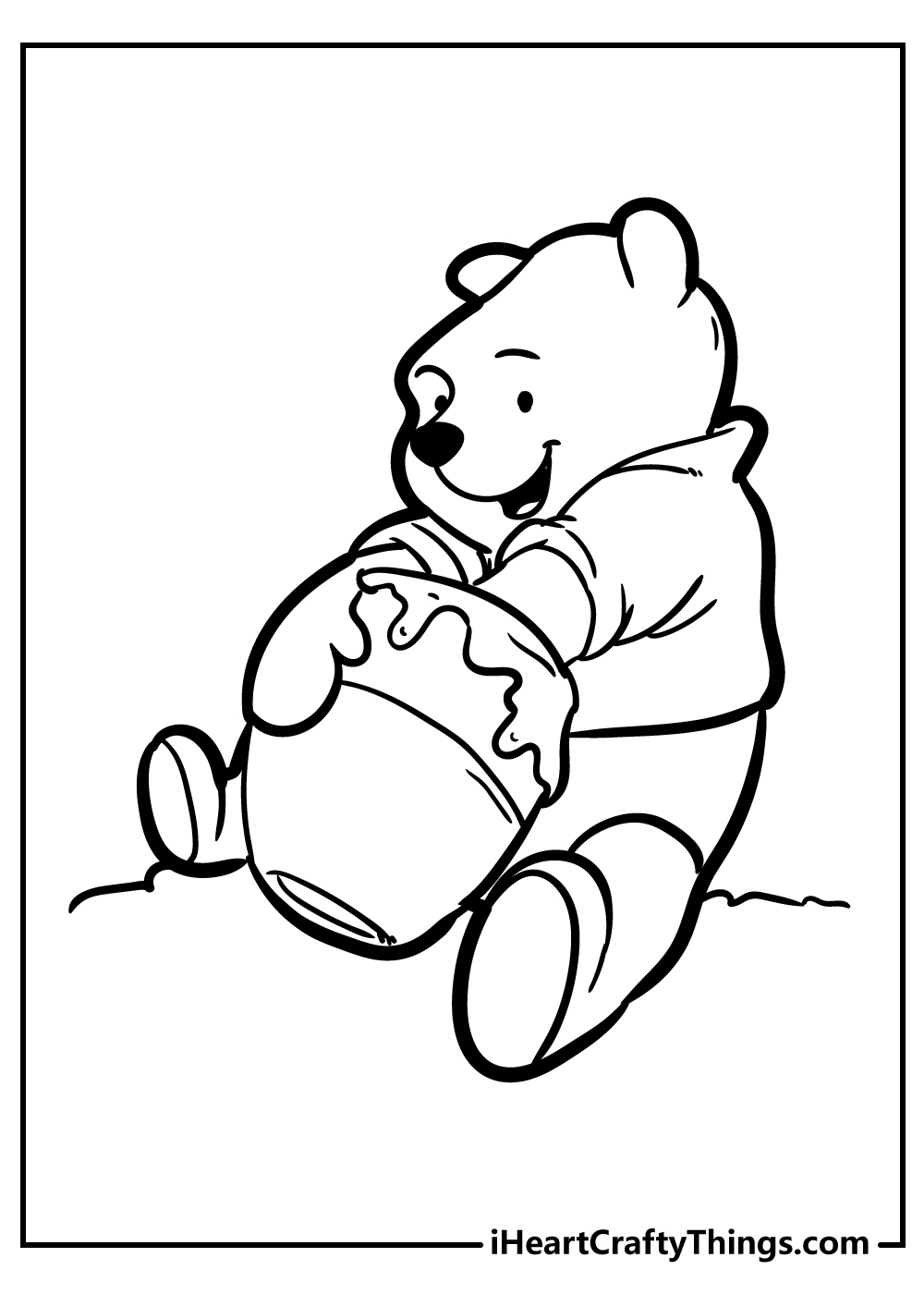 Winnie the pooh coloring pages free printables