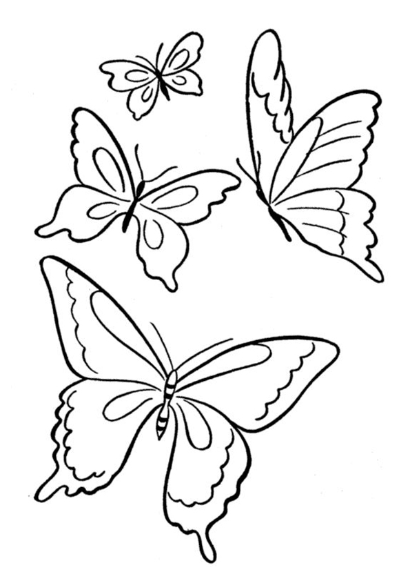 Coloring pages butterfly coloring pages for kids