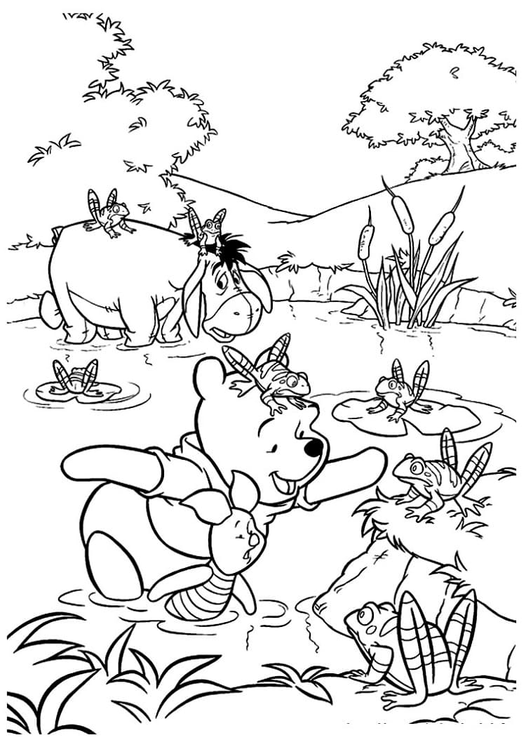 Winnie the pooh coloring pages