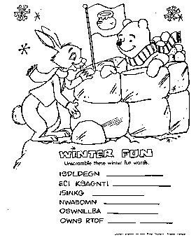 Winnie the pooh coloring pages