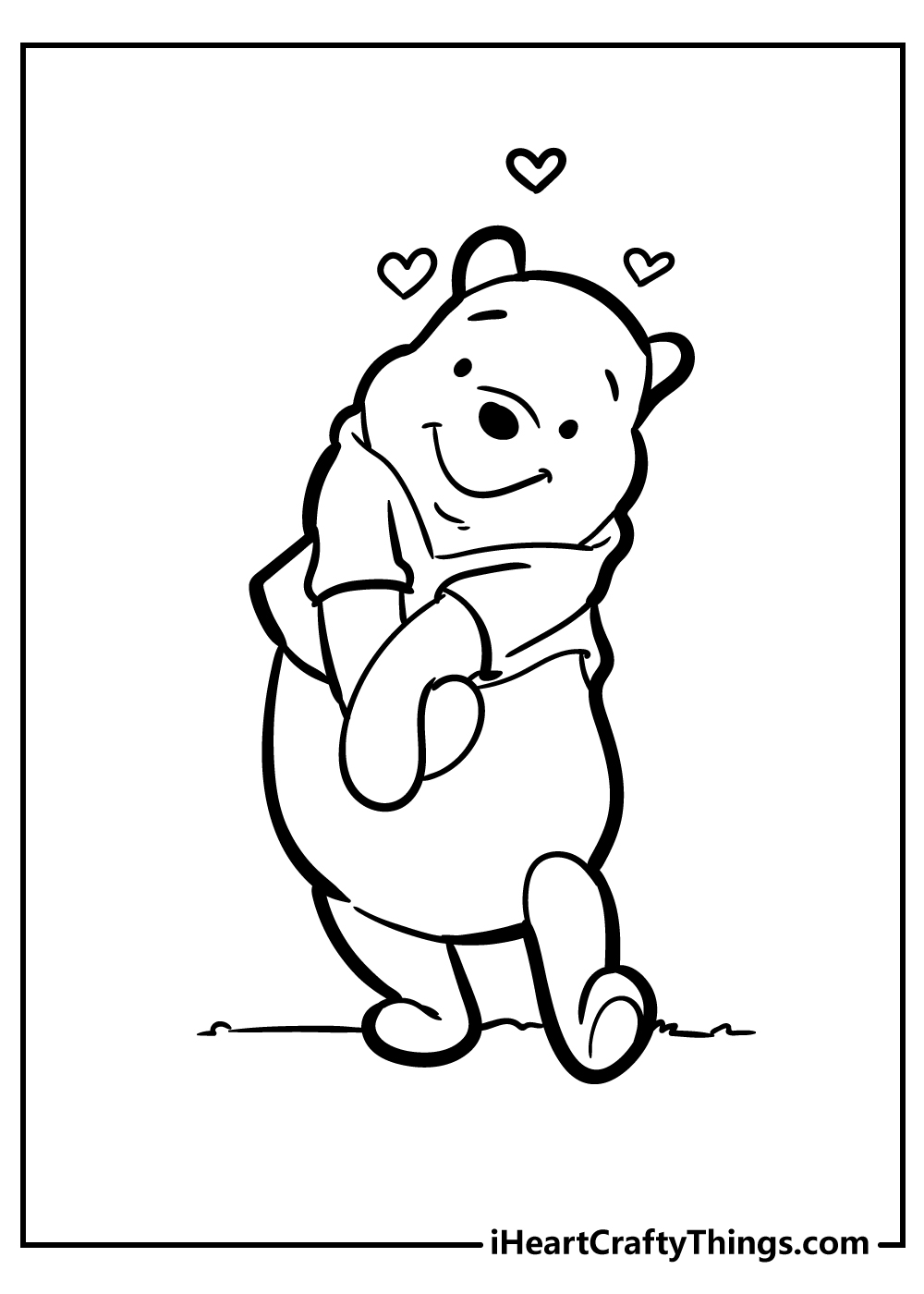 Winnie the pooh coloring pages free printables