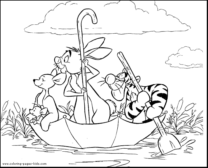 Winnie the pooh coloring pages