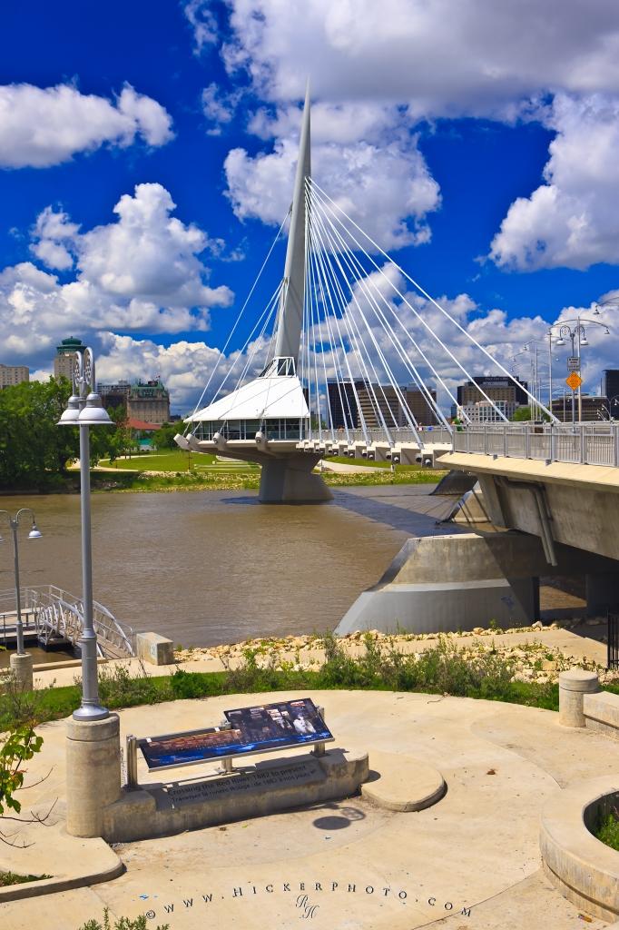 Free wallpaper background pedestrian bridge winnipeg