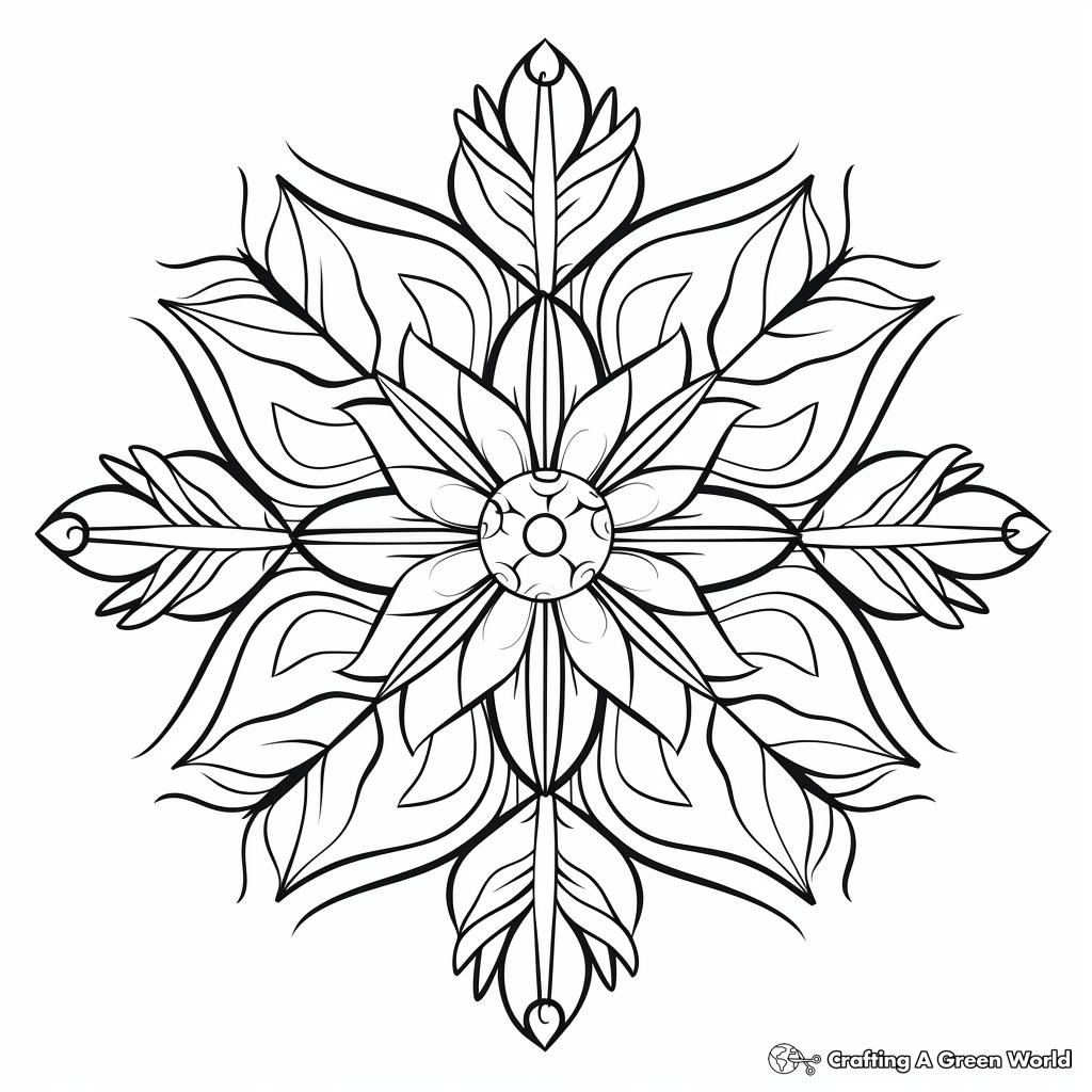 Winter for adults coloring pages