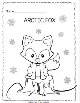 Winter coloring pages