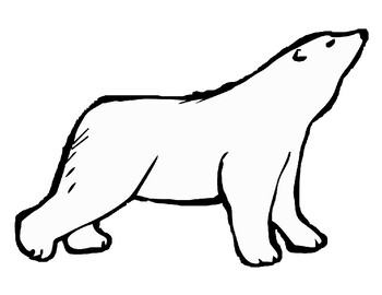 Polar bear templates polar bear coloring page polar bear bulletin board winter