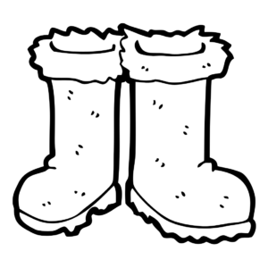 Boots coloring pages printable for free download