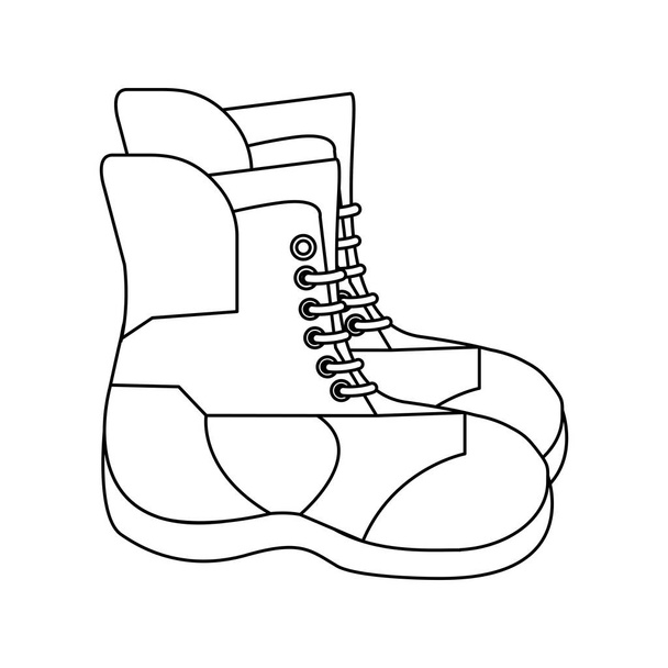 Snow boots free stock vectors