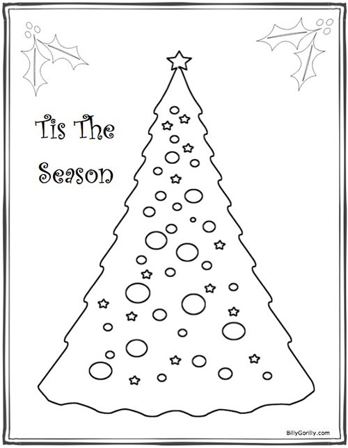 Winter holiday coloring pages for kids sing laugh learn