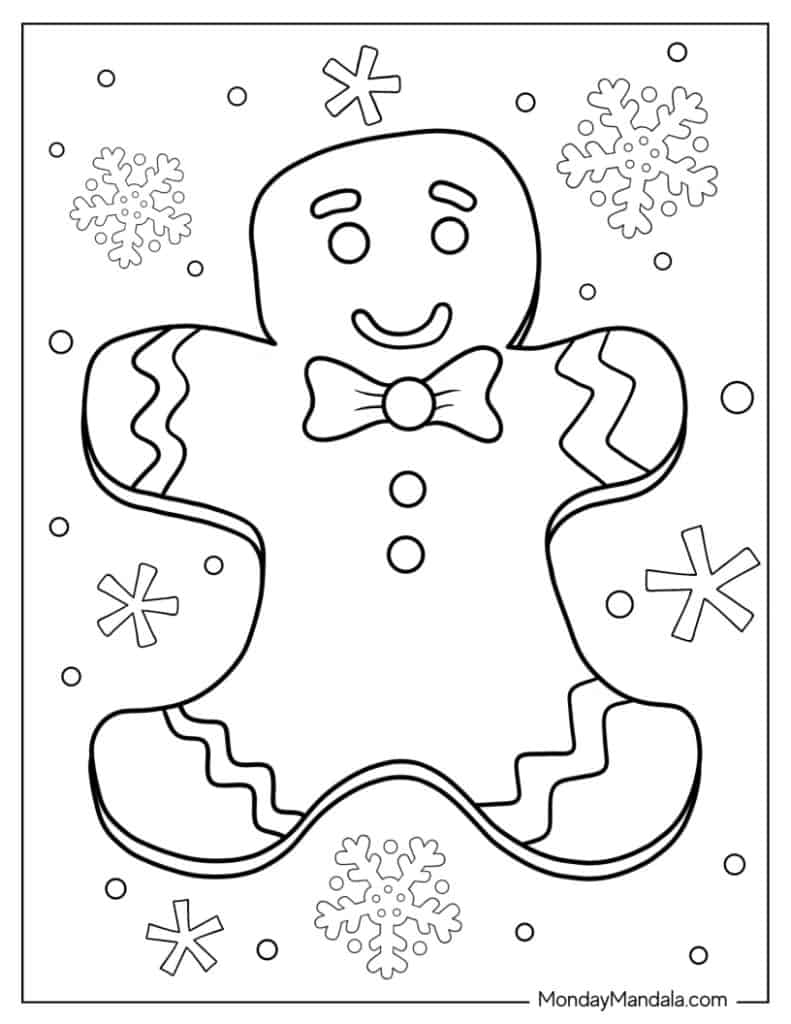 Winter coloring pages free pdf printables