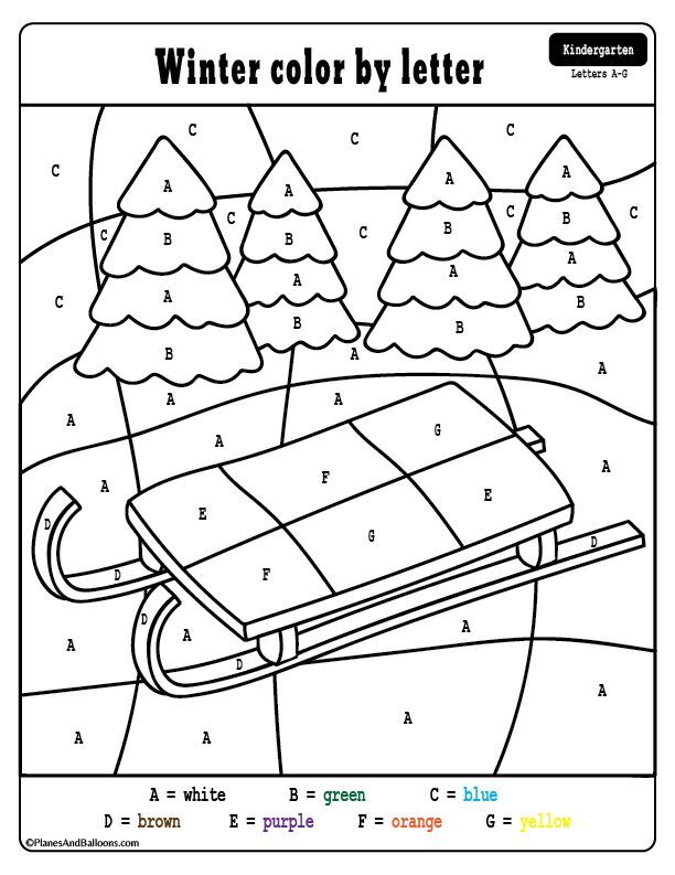 Fun winter coloring activities for preschoolers