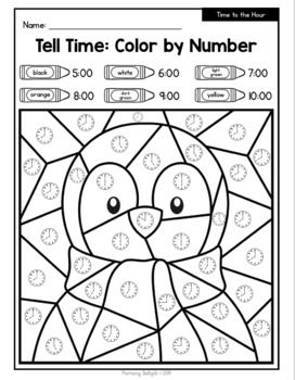 January color by number addition and subtraction within winter math basic math skills winter math math