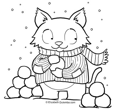 Coloring page tuesday