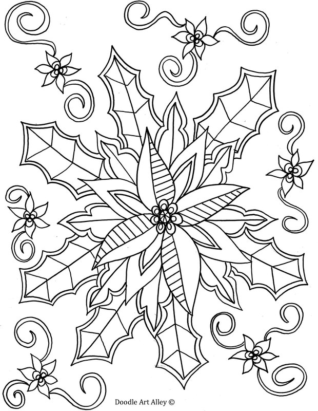 Winter coloring pages