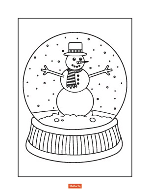 Christmas coloring pages for kids