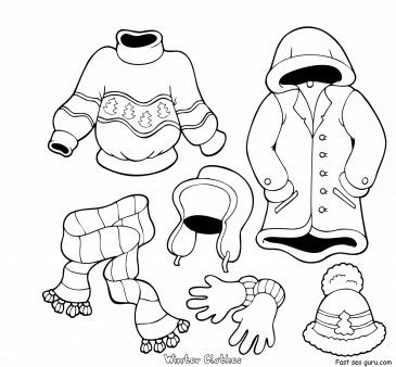 Free printable winter clothes worksheets coloring pages for kids activities worksheets coloringpages â winter preschool coloring books winter theme preschool