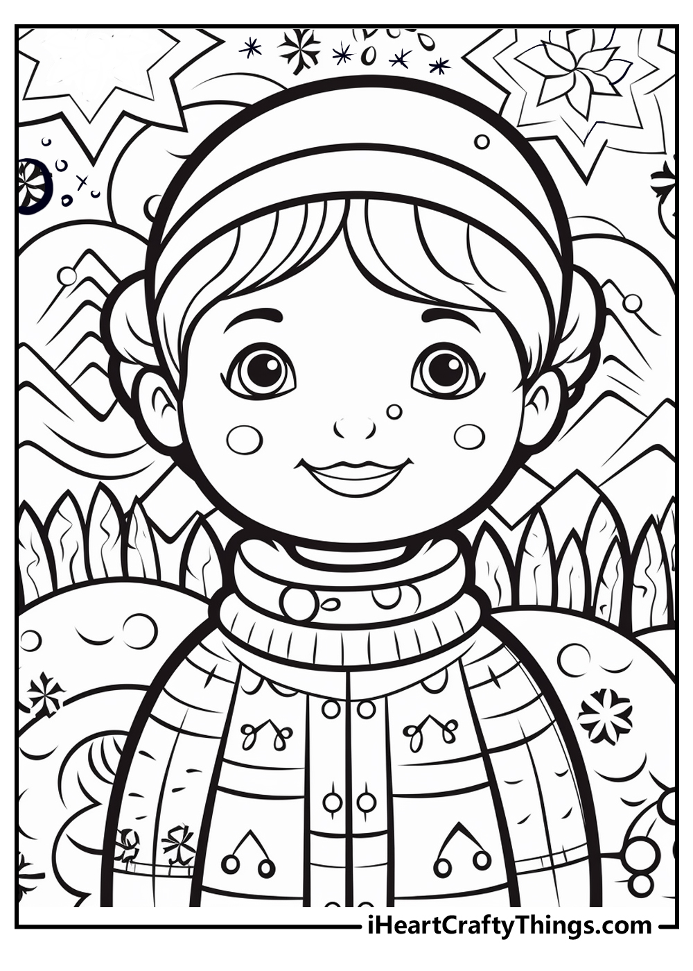 Seasons coloring pages free printables