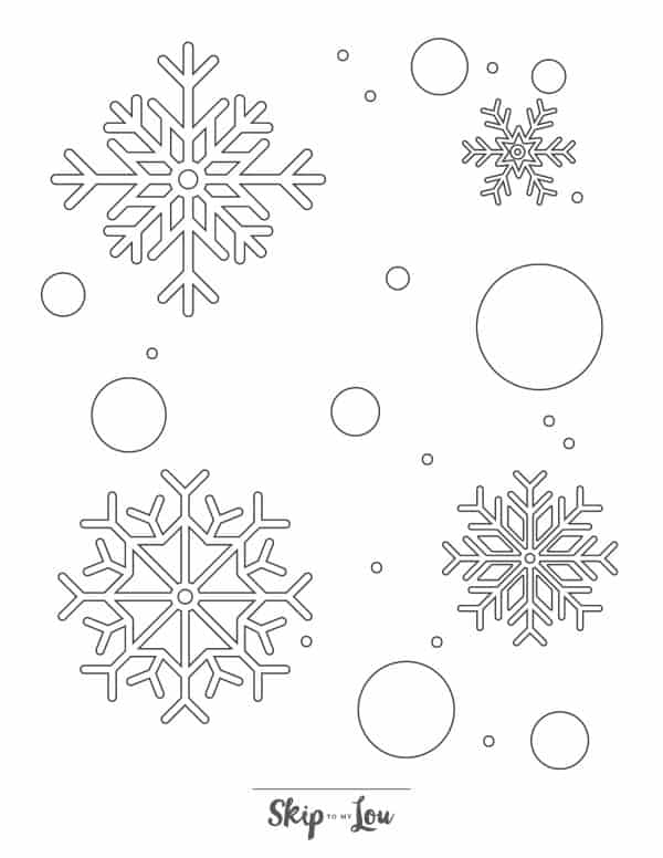 Winter coloring pages skip to my lou