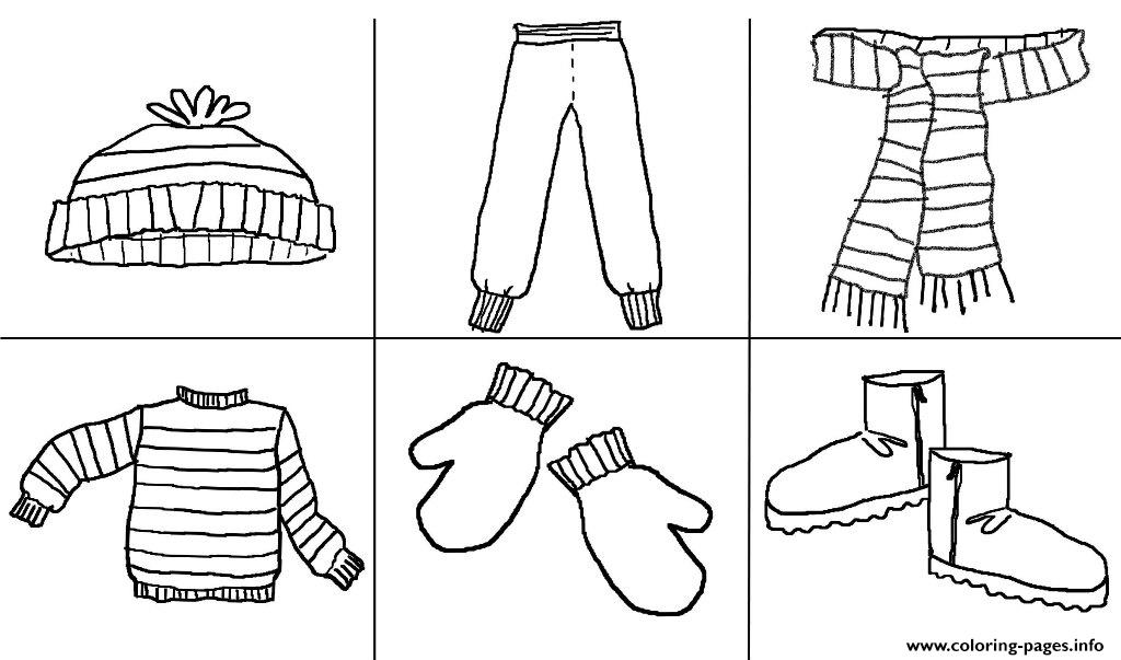 A must stuff winter clothes sa coloring page printable