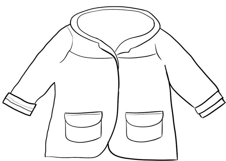 Winter coat coloring page kids winter jackets colorful coat coloring pages winter