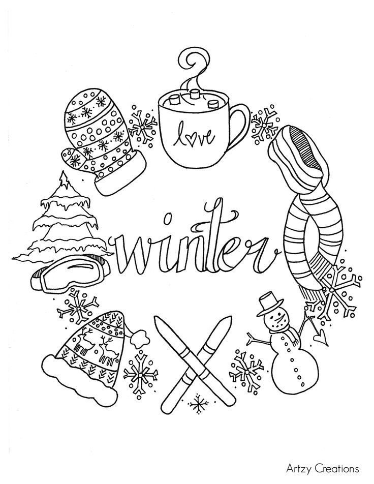 Coloring pages winter crayola coloring pages christmas coloring pages