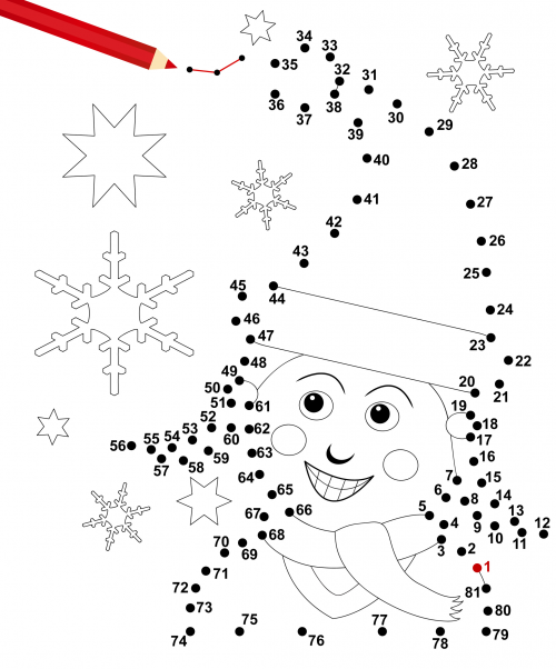 Dot to dot â winter