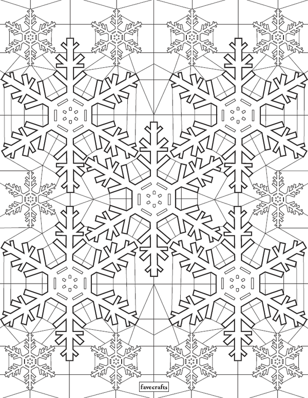 Winter coloring pages for adults printable pdfs