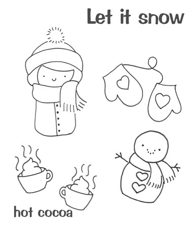 Winter embroidery patterns free printable papercraft templates