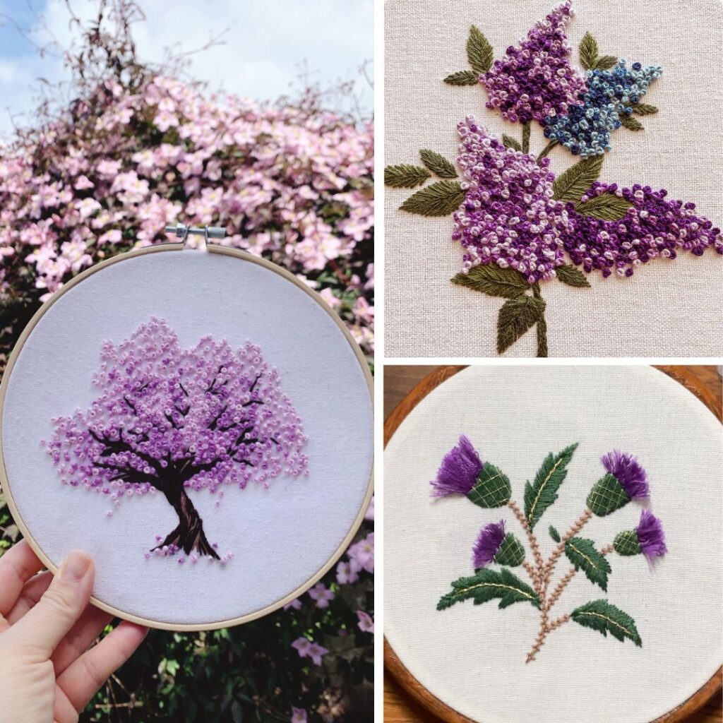 Free embroidery patterns and designs