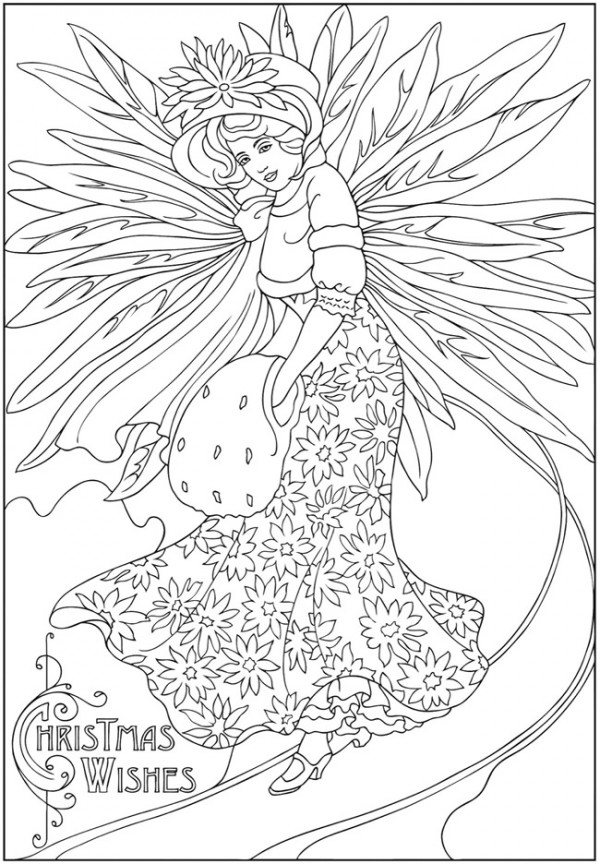 Freebie winter fairy image â