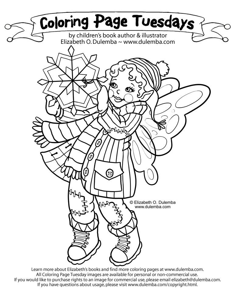 Coloring page tuesdays