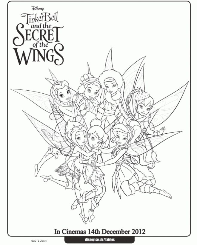 Disney secret of the wings winter fairy free printables activities and coloring pages tinkerbell coloring pages tinkerbell and friends coloring pages