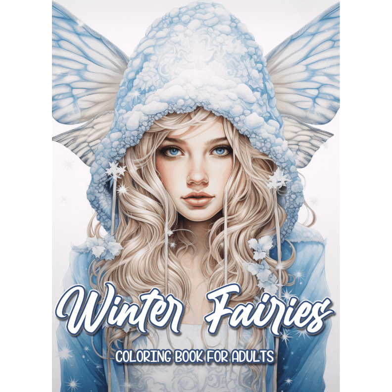 Winter fairies coloring book â the colorists corner