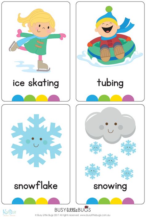 In our winter flash cards you will find beautifully designed and colourful flash cards all about winâ flashcards flashcards for kids printable flash cards