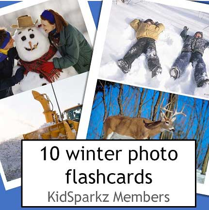 Winter theme activities and printables for preschool and kindergarten