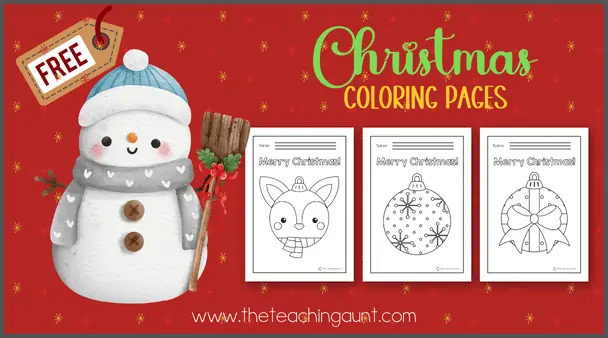 Christmas coloring pages