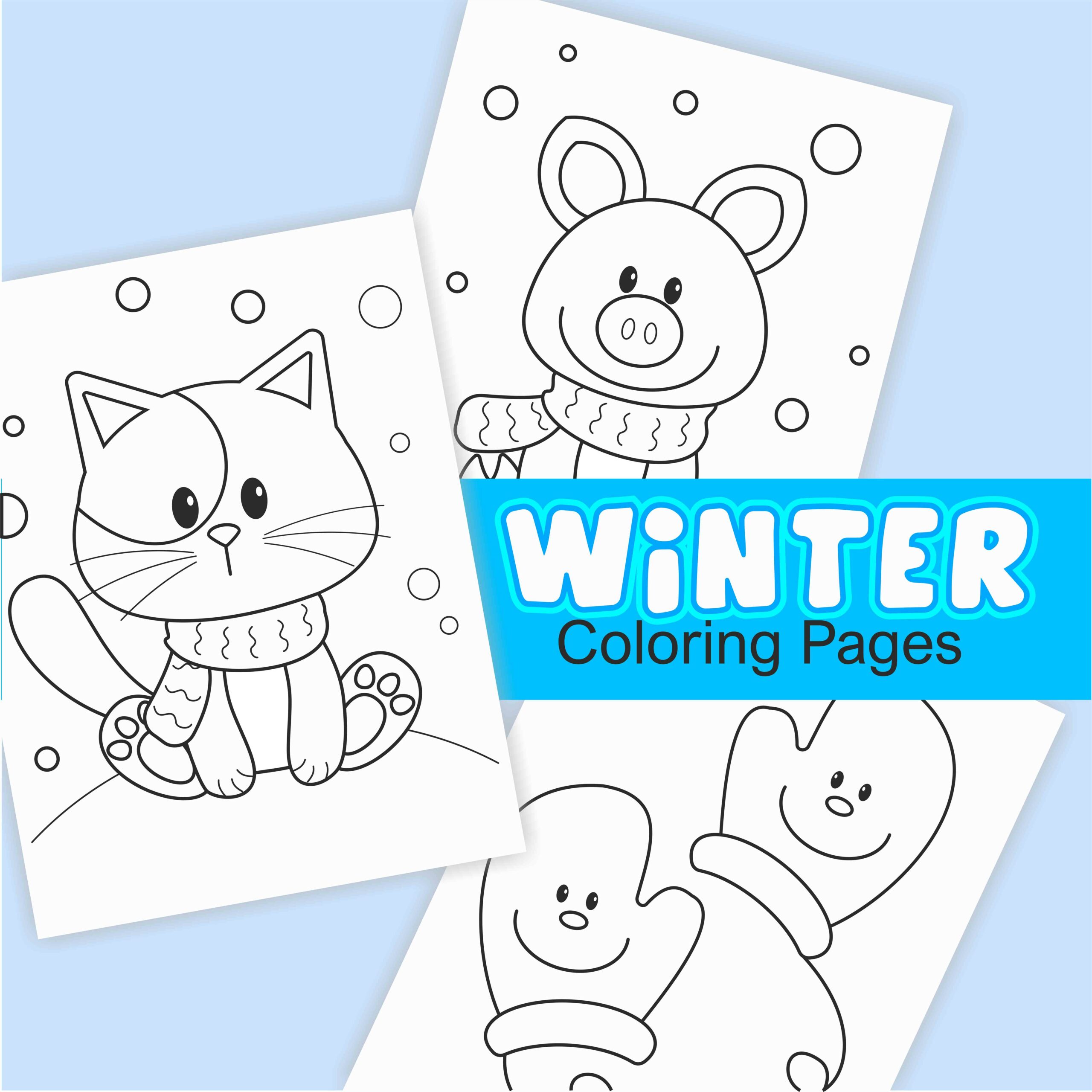 Winter coloring pages kids winter coloring pages winter coloring sheets made by teachers