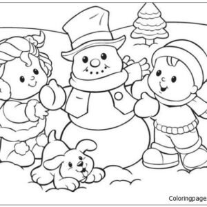 Winter coloring pages printable for free download