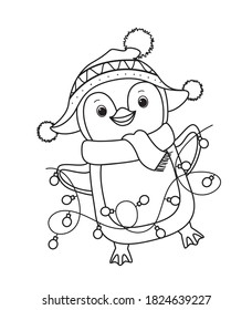 Thousand coloring pages winter royalty