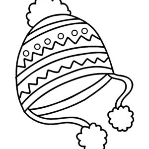 Hat coloring pages printable for free download