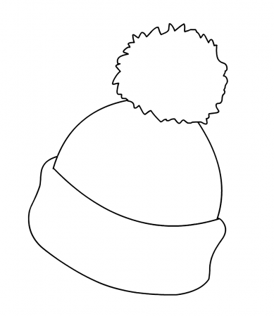 Printable coloring pages winter hat craft hat patterns free learn embroidery