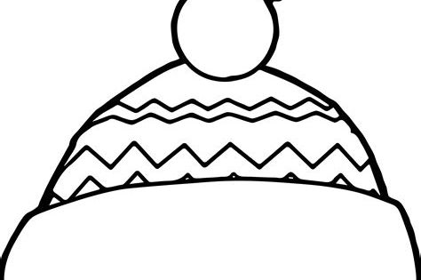 Hat coloring pages